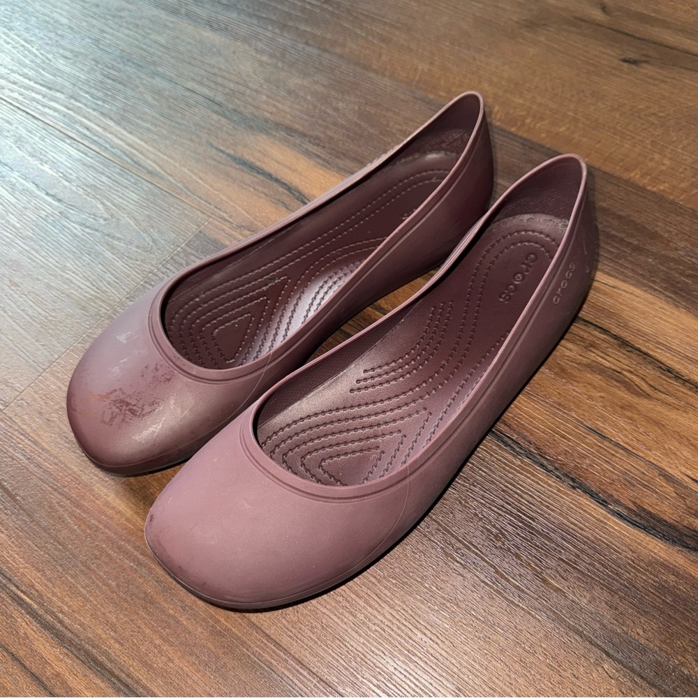 Crocs At Work Ballet Flats Women’s Size 11